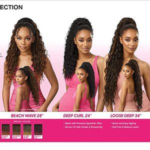 Outre Ponytail Pretty Quick Deep Curl 24" (1)